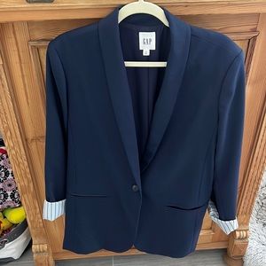 Blue gap blazer size 14 Tall
